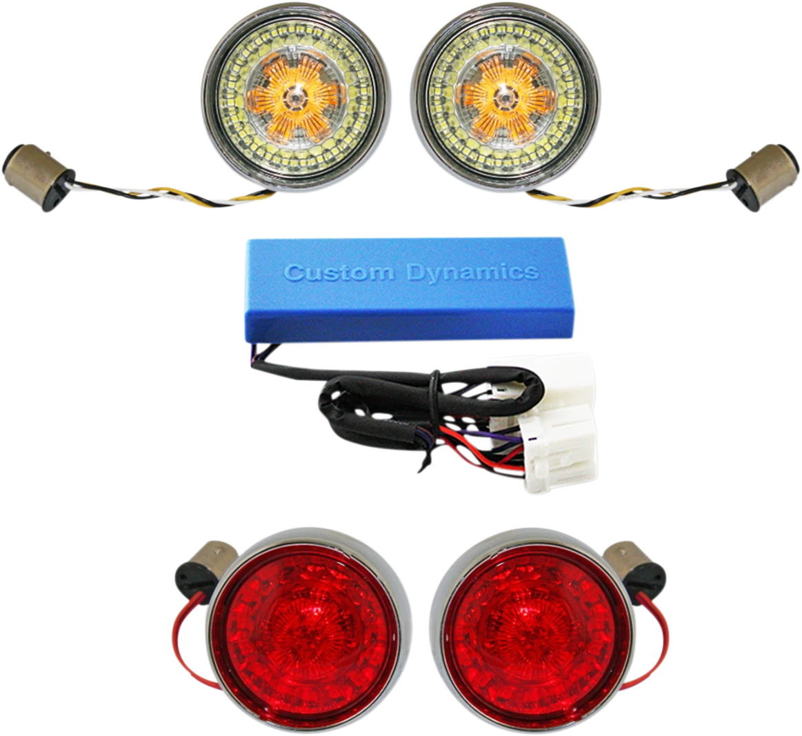 Full Bullet Turn Signal Conversion Kit for Harley Davidson (PB-HD-BB-C)