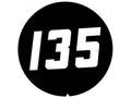 Decal for Massey Ferguson 135 Tractors (1955–1975)