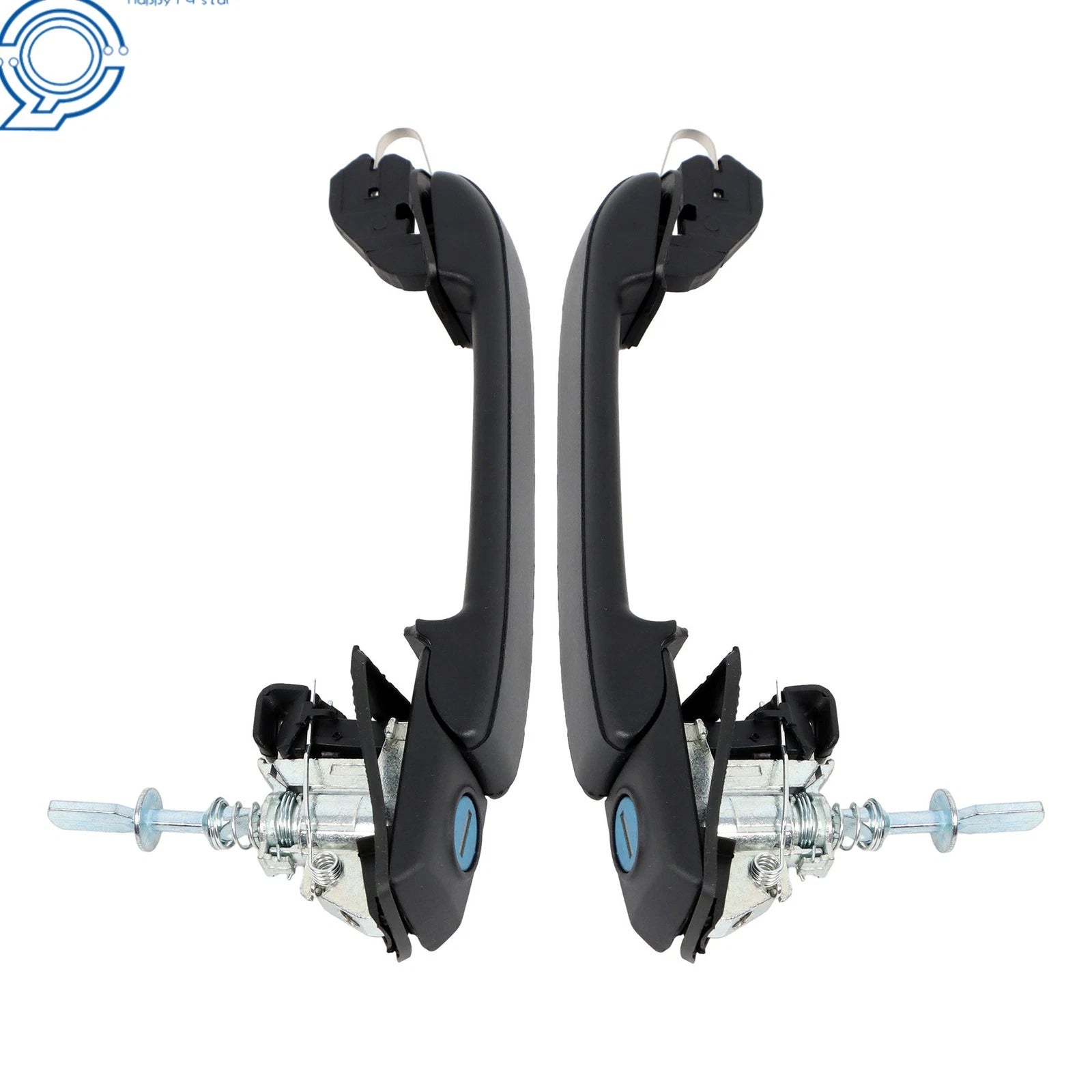 Set of 2 Outside Door Handles for VW Jetta Golf (1993–1999)