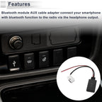 Bluetooth AUX Adapter Music Cable for Volkswagen RNS510 (2006–2011)
