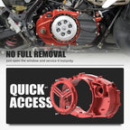 Clutch Cover with Transparent Window for Yamaha Banshee 350 (1987–2006) #2GU-15421-00-00