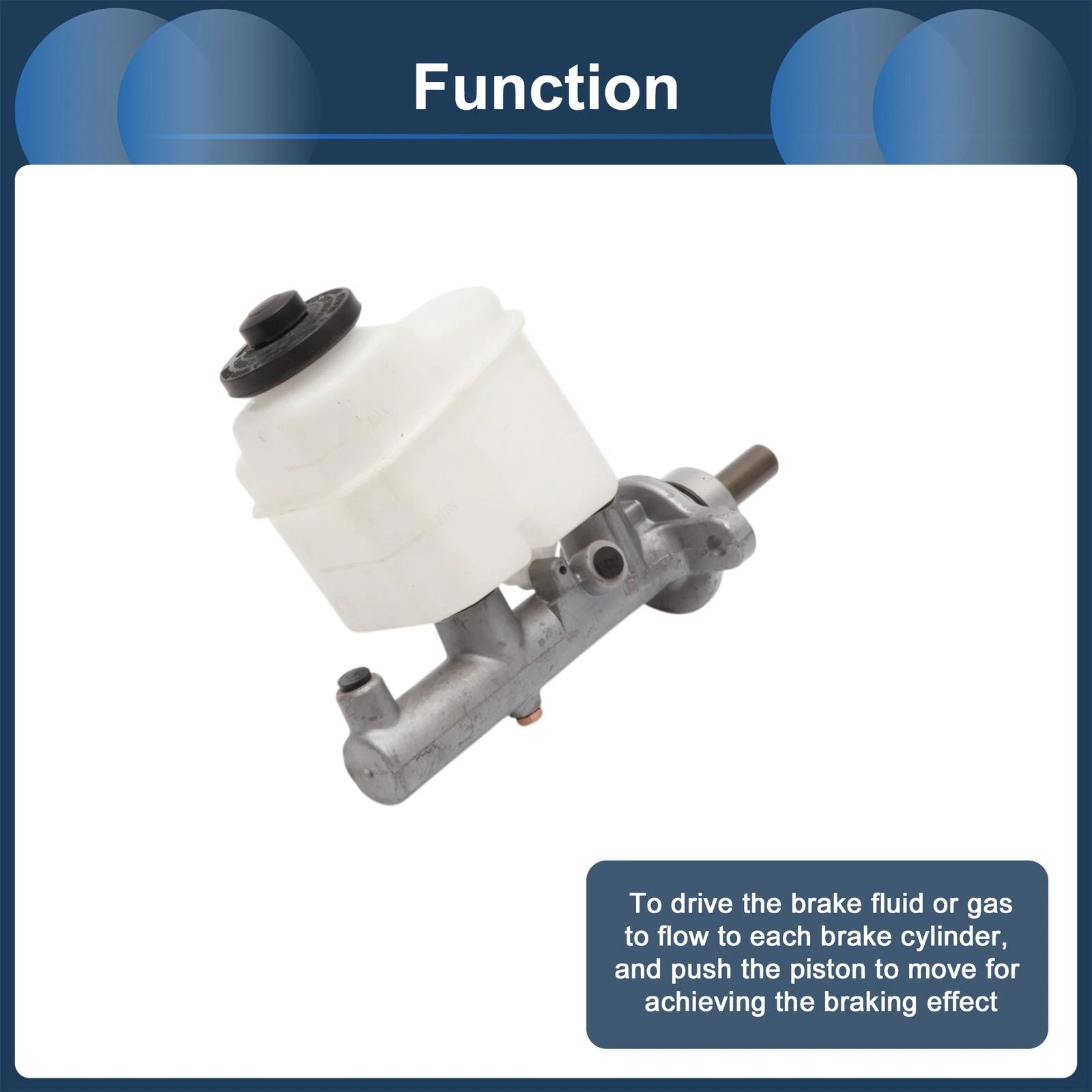 Brake Master Cylinder with Reservoir No. 4720133401 for Toyota Camry (2004–2006)