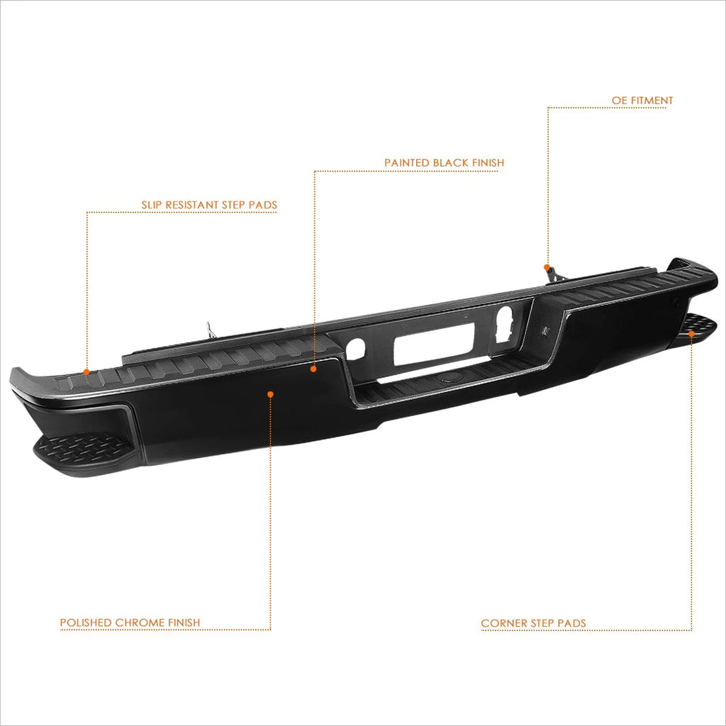 Set of 2 Rear Leaf Spring Leveling Lift Blocks for Dodge Ram 1500-3500 (2002–2013)
