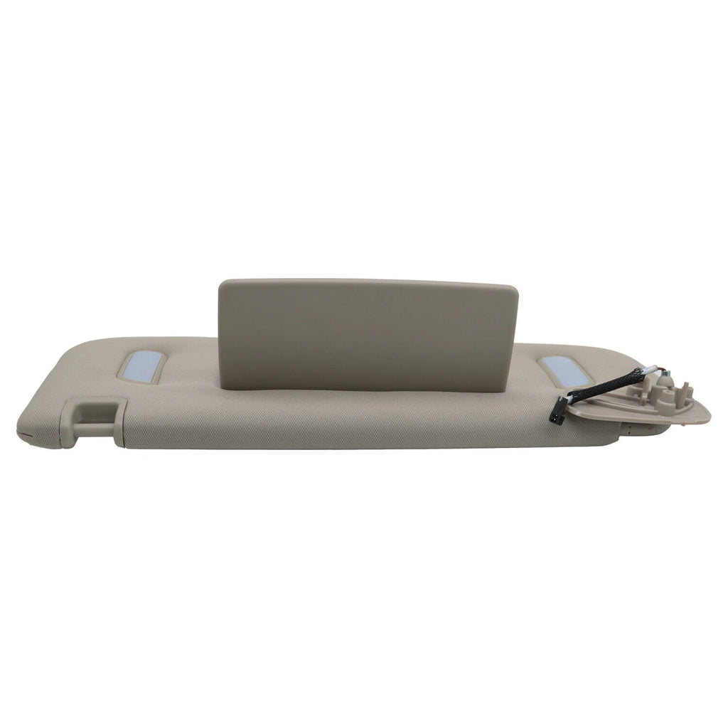 Sun Visor Gray Driver Side for Chevrolet Avalanche Silverado Sierra Tahoe (2007–2014)