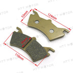 Disc Brake Pad Set for Polaris Sportsman 500 6x6 (FA313R)