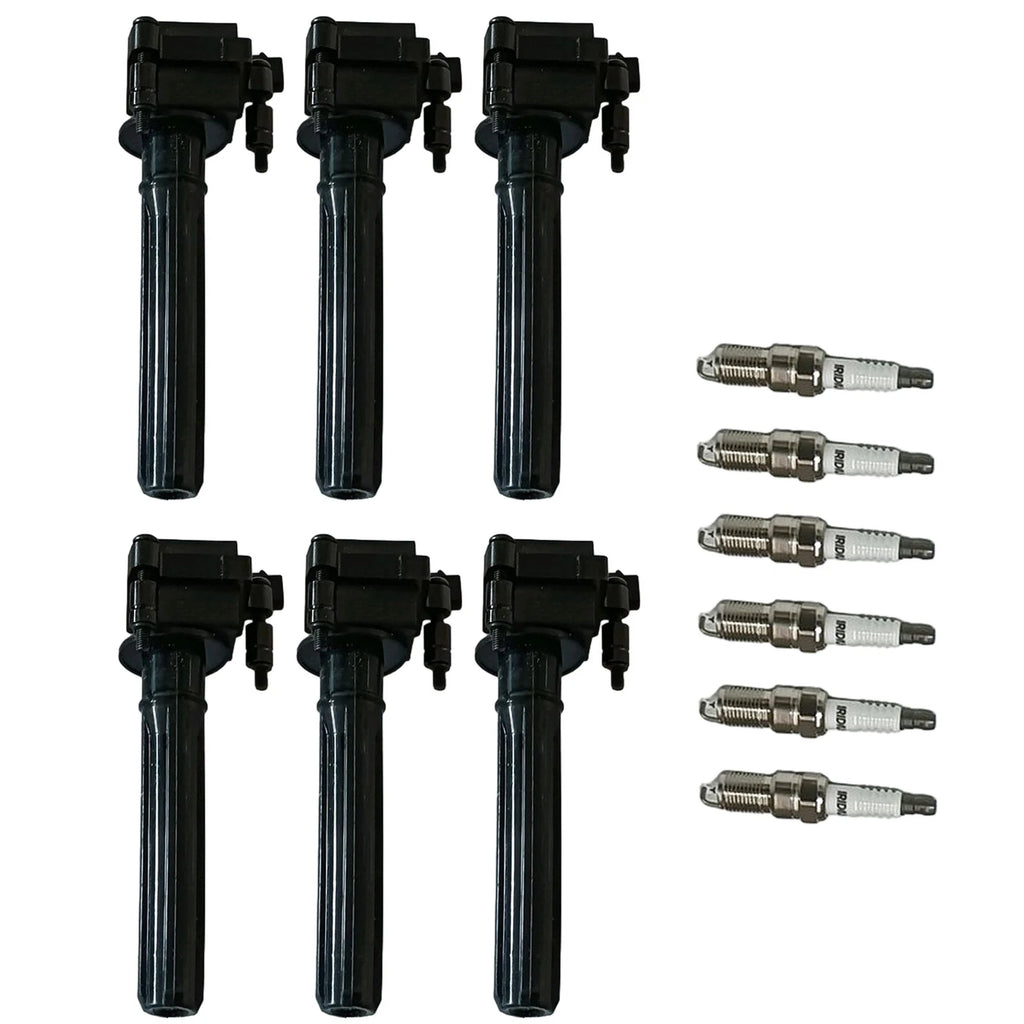 6X Ignition Coil & Spark Plug for Chrysler Pacifica (2004–2006)