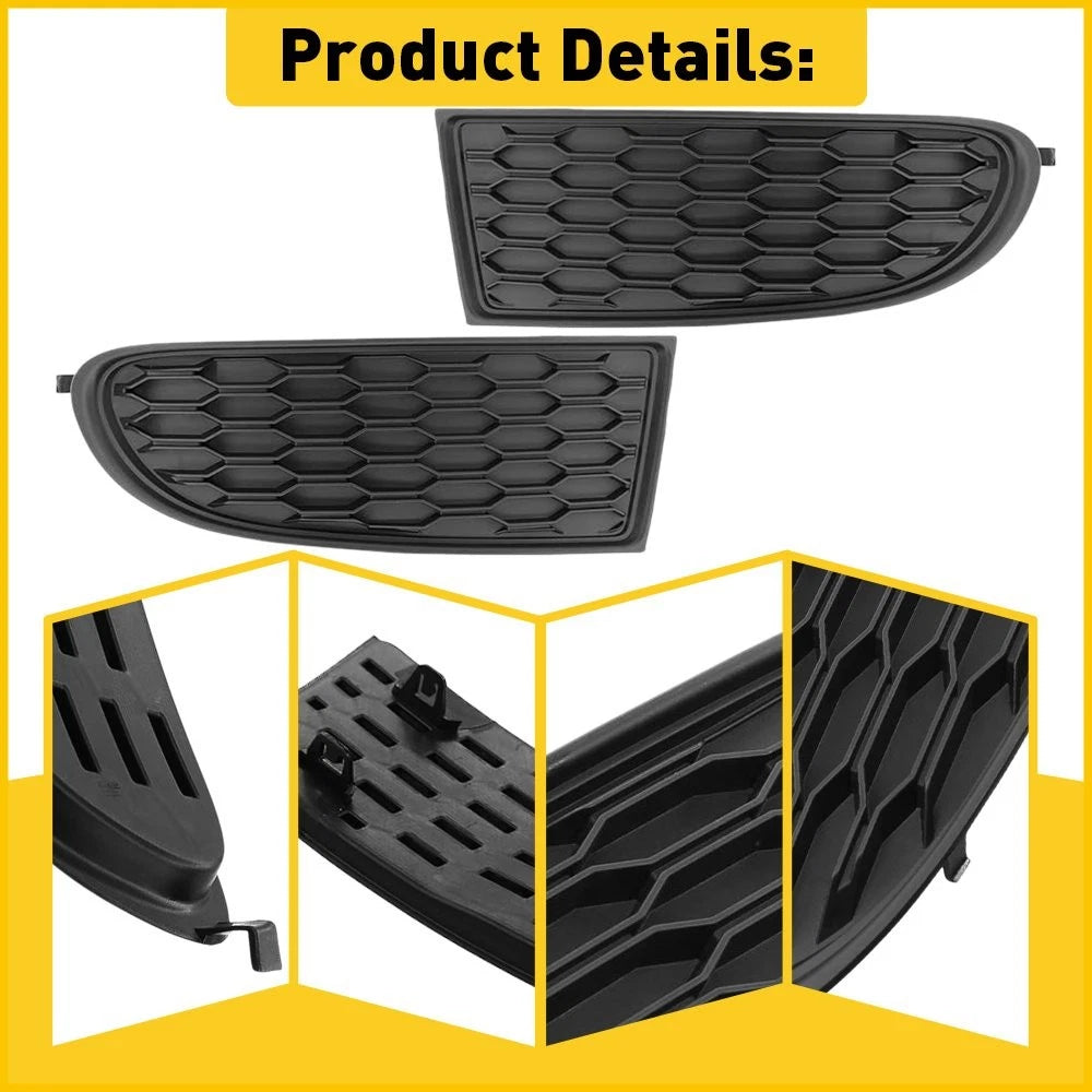 2X Fog Light Grille Cover for Dodge Journey (2011–2020) EJ