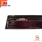 Visor Rain Shield Wind Deflector for Nissan Navara NP300 D23 (2015-2019)