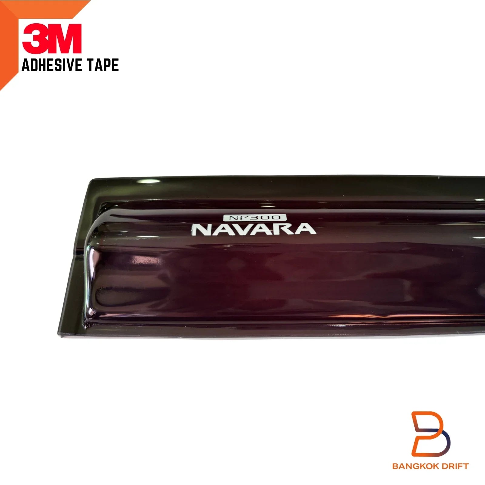 Visor Rain Shield Wind Deflector for Nissan Navara NP300 D23 (2015-2019)
