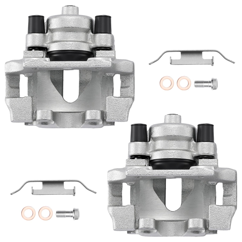 Rear Brake Calipers with Bracket for BMW 328i 2012, X1 2013–2015 (2.0L)