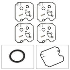 Set of 4 Carburetor Rebuild Kits for Yamaha FZR 600 (1989–1999) FZR-600 Carb