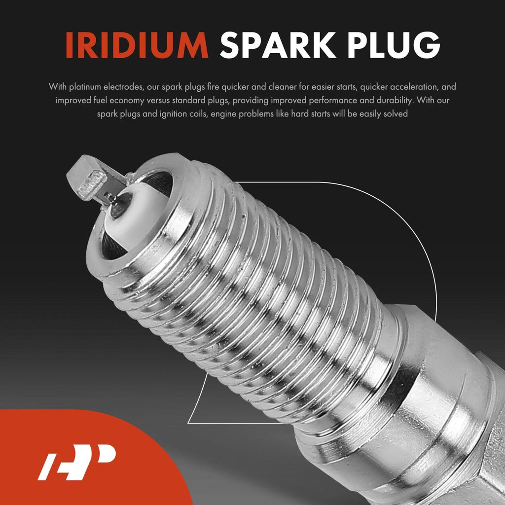 8x Ignition Coil & 16x Iridium Spark Plug for Ford F-150 (2010–2014)