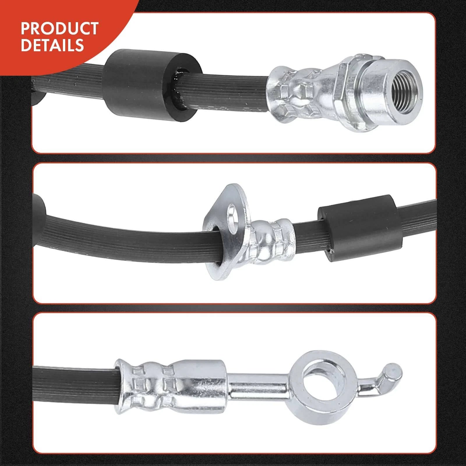 Front Left Brake Hydraulic Hose for Ford Fiesta (2014–2019)
