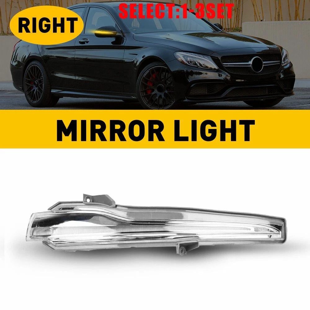 Right Side Mirror Turn Signal Light for Mercedes Benz W205 W213 (2015–2023)