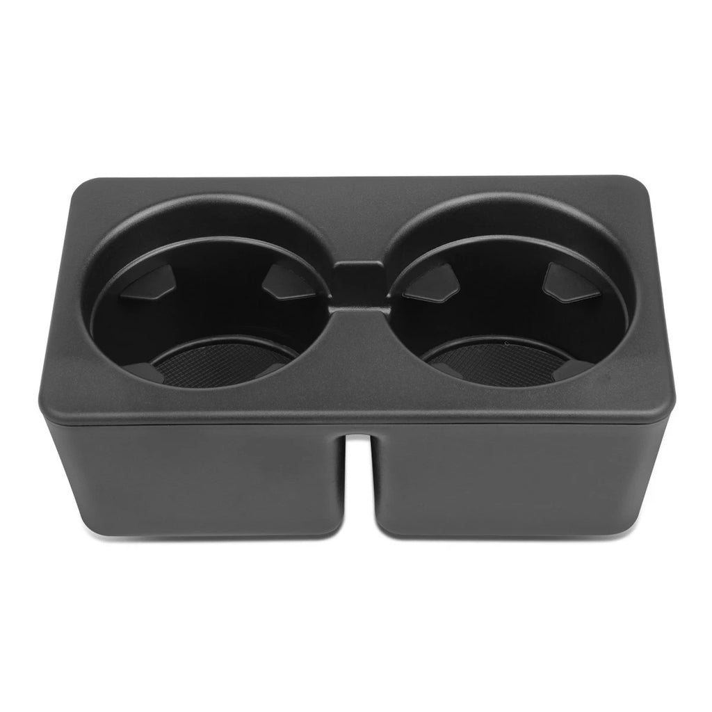 Set of 2 Front Console Cup Holder Inserts for Silverado Sierra 1500 2500 3500 (2007–2014)