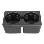 Set of 2 Front Console Cup Holder Inserts for Silverado Sierra 1500 2500 3500 (2007–2014)