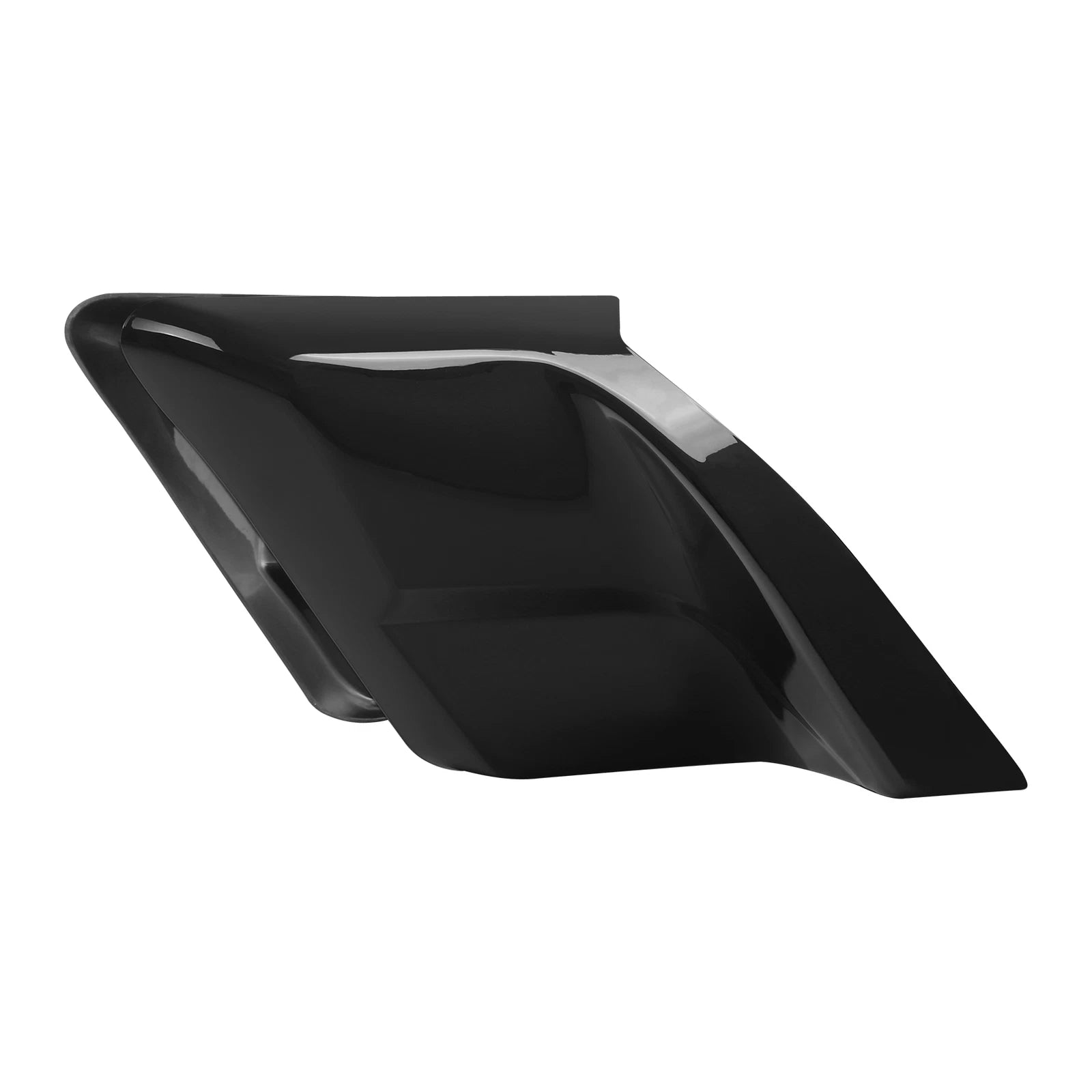 Stretched Side Cover Panel for Harley Electra Road Glide (2014–2023) Black