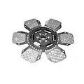 12.875" Spring Loaded Trans Disc for John Deere 3055 3155 3255 3350 (AL70273)