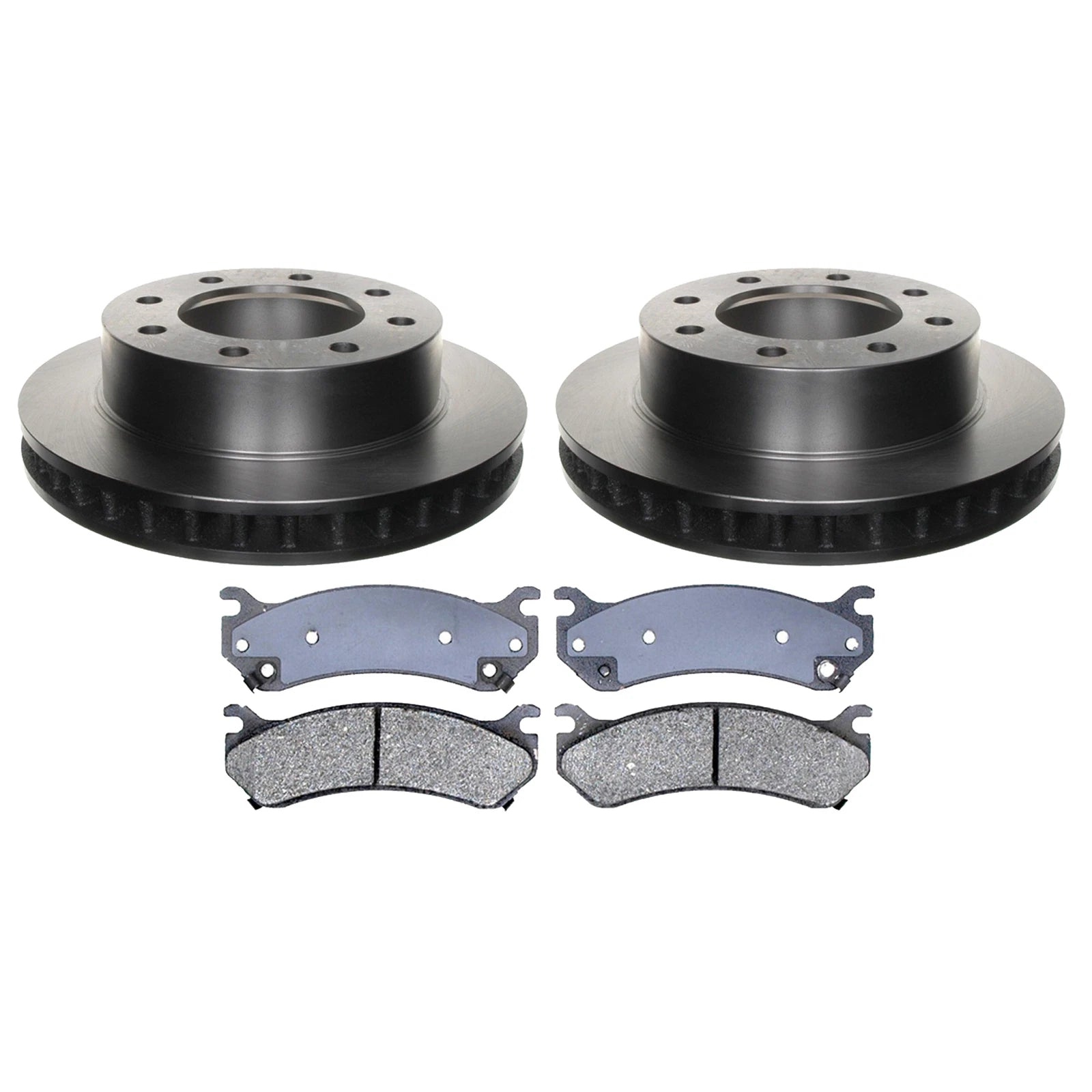 ACDelco Silver Front Brake Kit for Silverado/Suburban/H2 (325mm)
