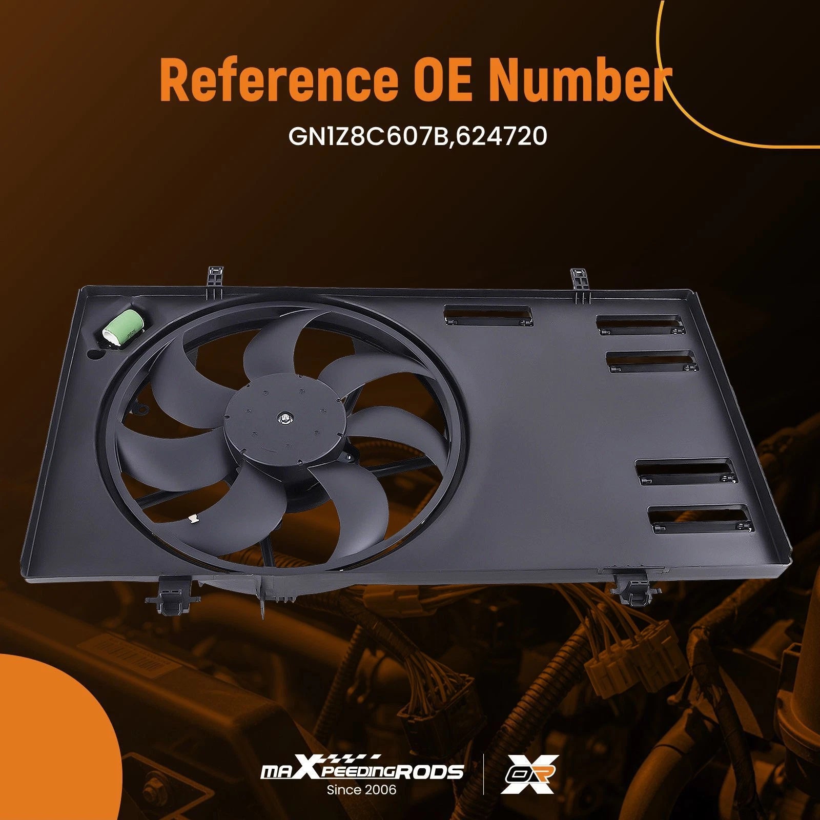 Dual Cooling Fan for Ford EcoSport (2018–2020)