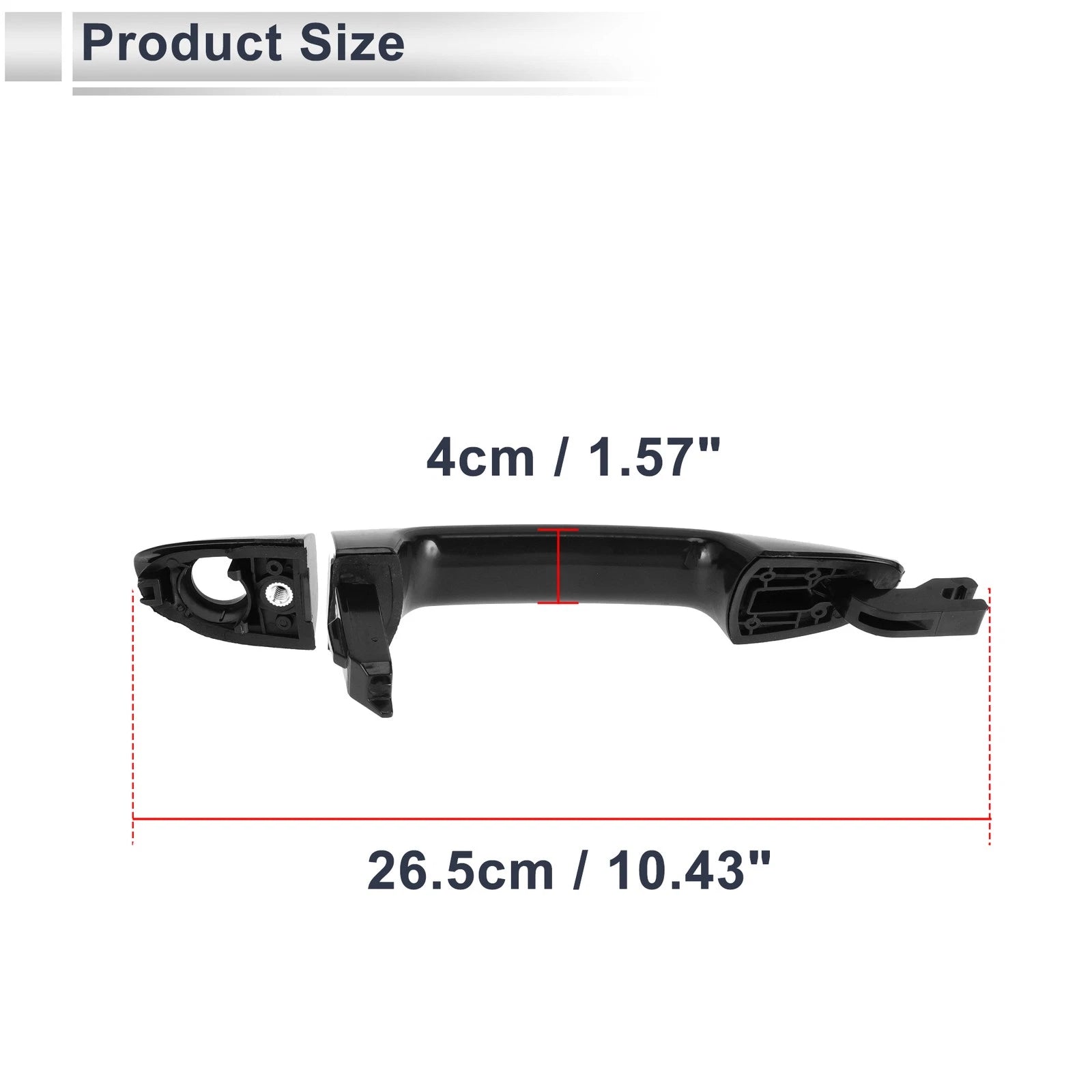 Front Right Door Handle for Kia Spectra Cerato (2005–2015) No. 826602F000