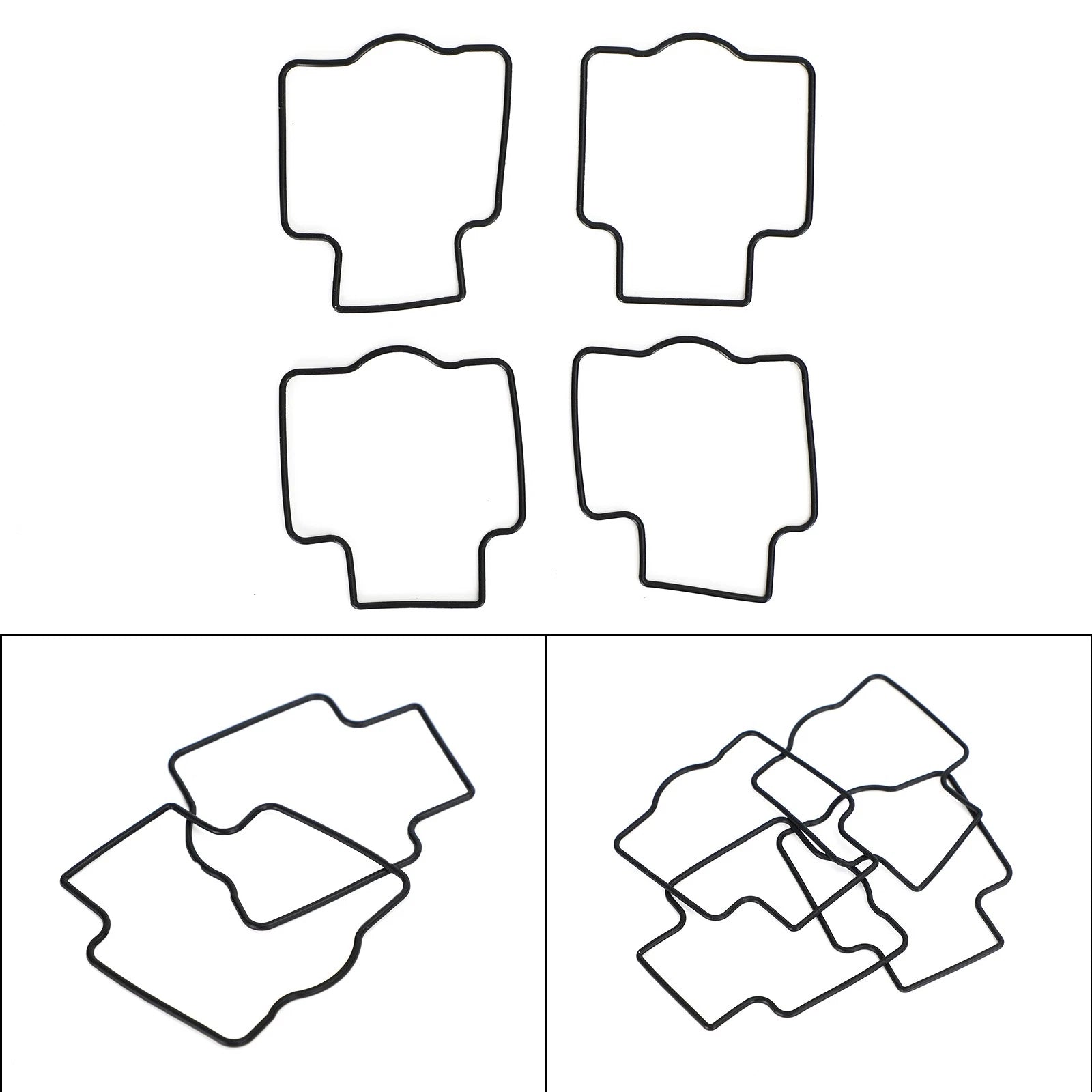 Carburetor Float Bowl Gaskets Kit for Kawasaki ZX1100 ZX900 ZX600 (1989–2005)