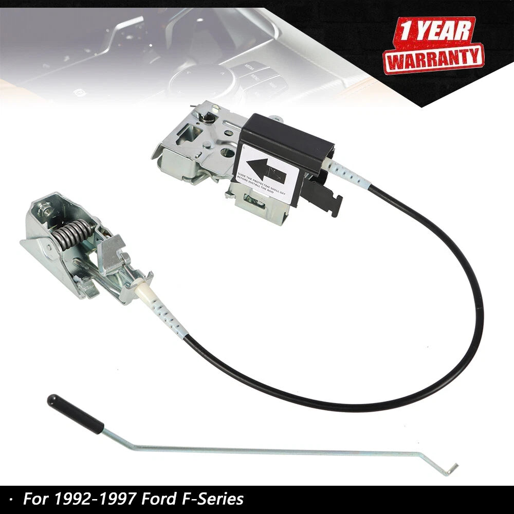 Front Left Door Latch Lock Cable Rod Kit for Ford F-Series (1992â1997)