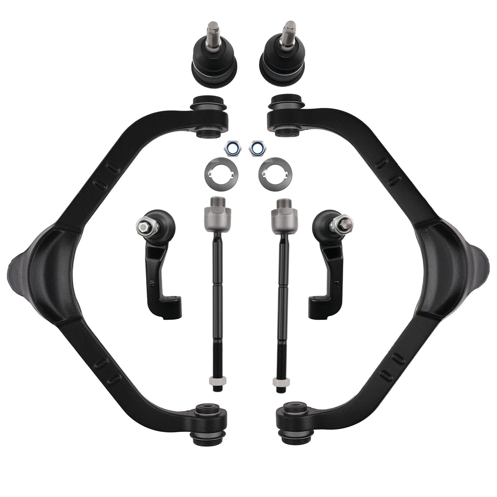 Front Upper Control Arms & Tie Rods for Jeep Liberty (2002–2004)