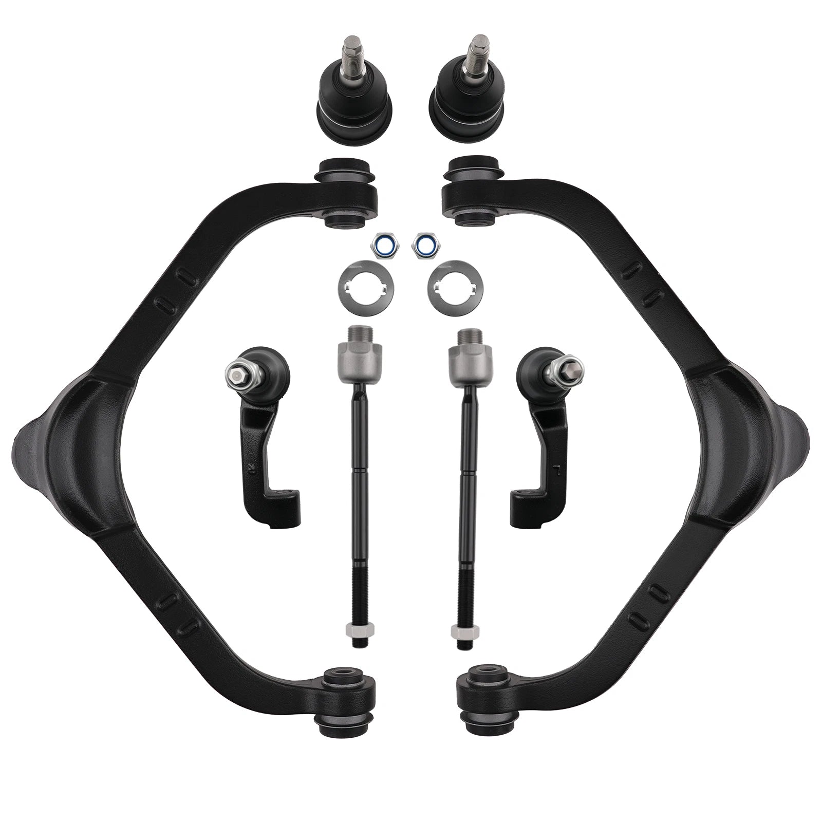 Front Upper Control Arms & Tie Rods for Jeep Liberty (2002–2004)