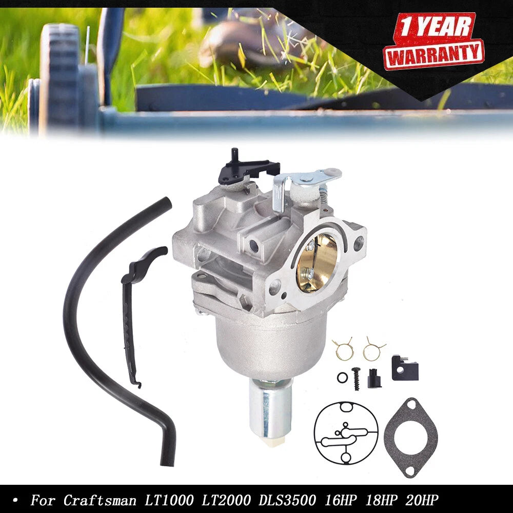 Carburetor for Craftsman LT1000 LT2000 DLS3500 (16HP–20HP)