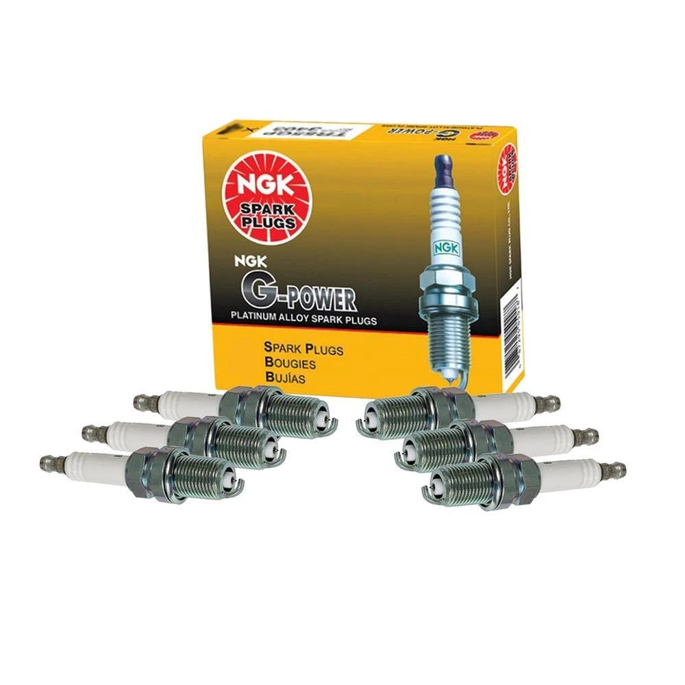Set of 6 NGK G-Power Platinum Spark Plugs for Acura Chrysler Nissan Toyota V6