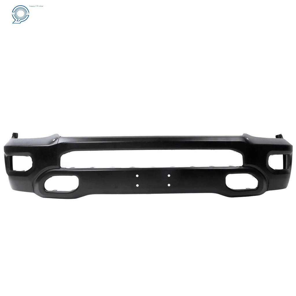 Front Bumper for Ram 1500 (2019–2024) Black Steel with Fog Light Hole
