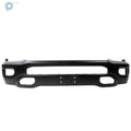 Front Bumper for Ram 1500 (2019–2024) Black Steel with Fog Light Hole