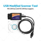 USB Modified ELMconfig Chip for Ford OBD2 (HS-CAN, MS-CAN)