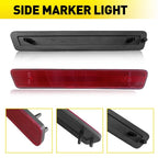 2X Rear Side Marker Light Covers for Ford Mustang (1999–2004) Red Lens EPY