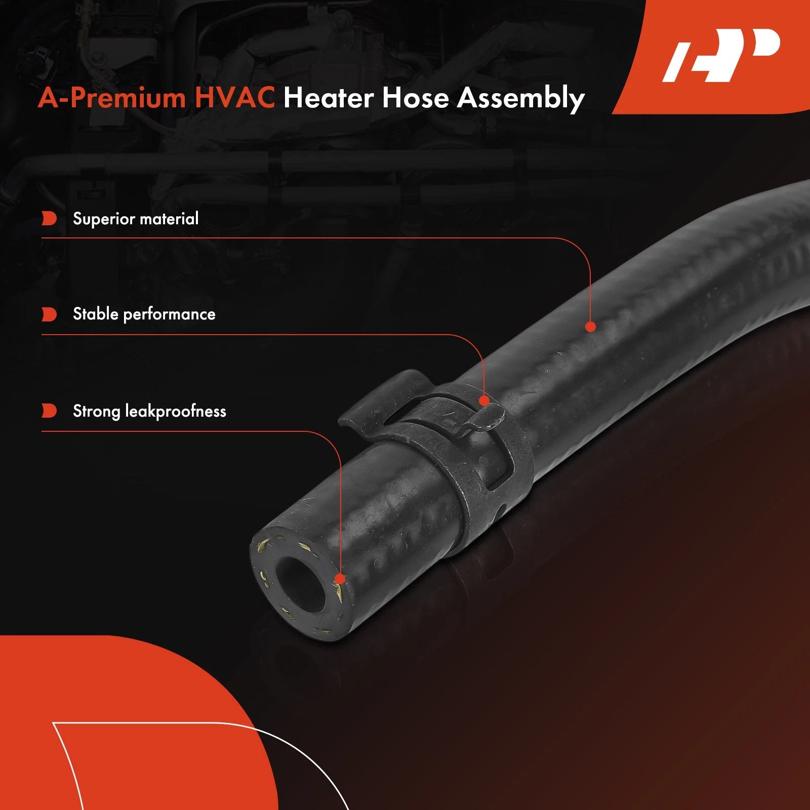 Intake Manifold to Radiator Heater Hose for Land Rover LR3 (2005–2009)