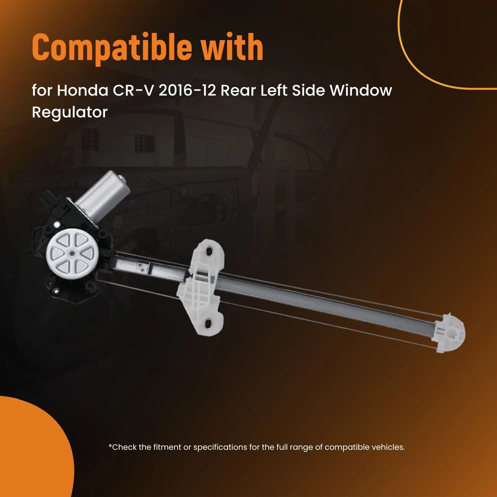 Window Regulator Assembly for Honda CR-V (2012-2016) Rear Left