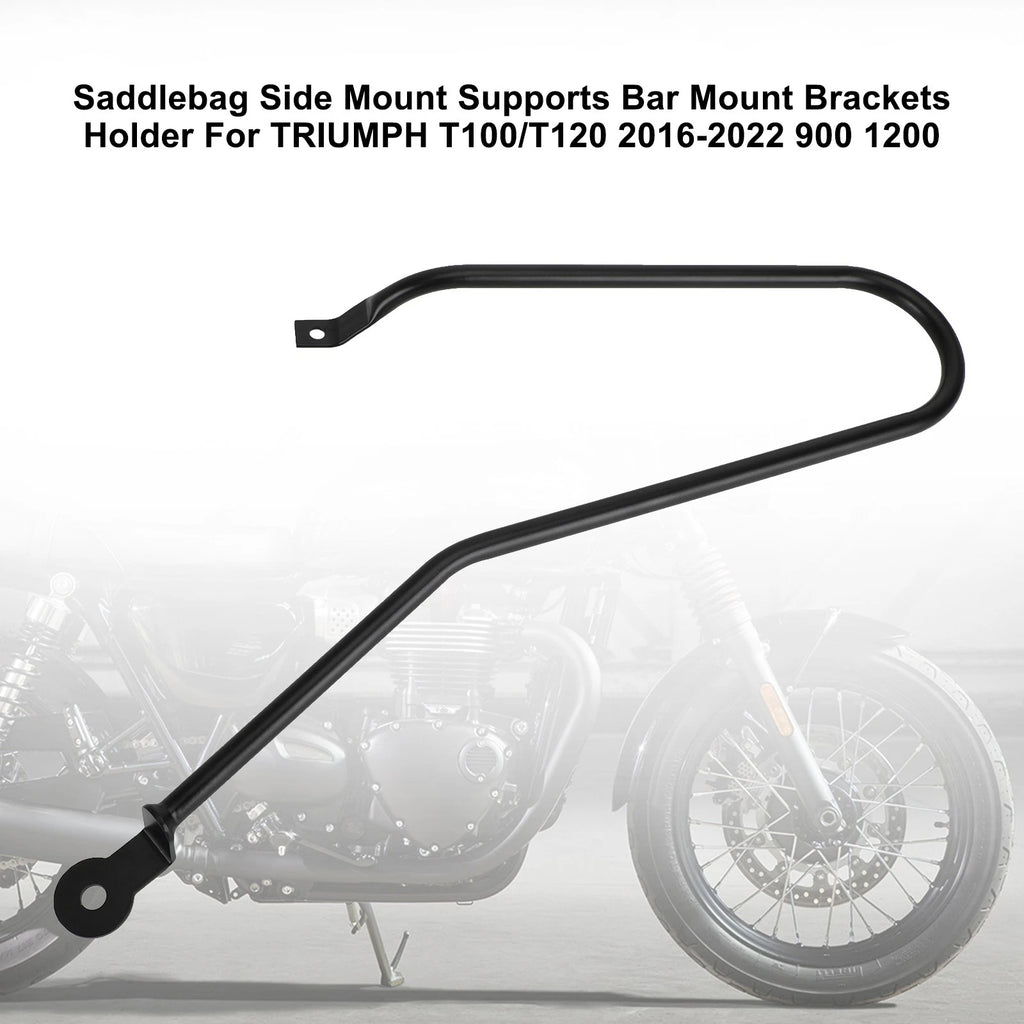 Left Saddlebag Support Mounting Bracket for Triumph T100/T120 (2016–2022)