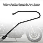 Left Saddlebag Support Mounting Bracket for Triumph T100/T120 (2016–2022)