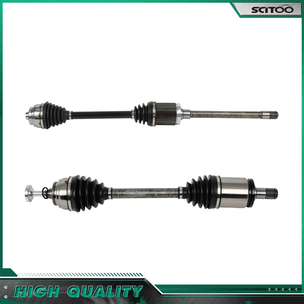2X CV Axle Assembly for BMW X4 (2015–2018) X3 (2011–2017) 3.0L Front Left & Right