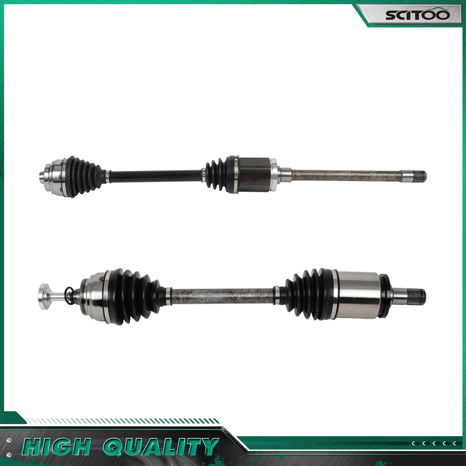 2X CV Axle Assembly for BMW X4 (2015–2018) X3 (2011–2017) 3.0L Front Left & Right