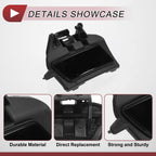 Front Right Washer Nozzle Cover Cap for Mercedes-Benz ML350 (2003–2005) Black