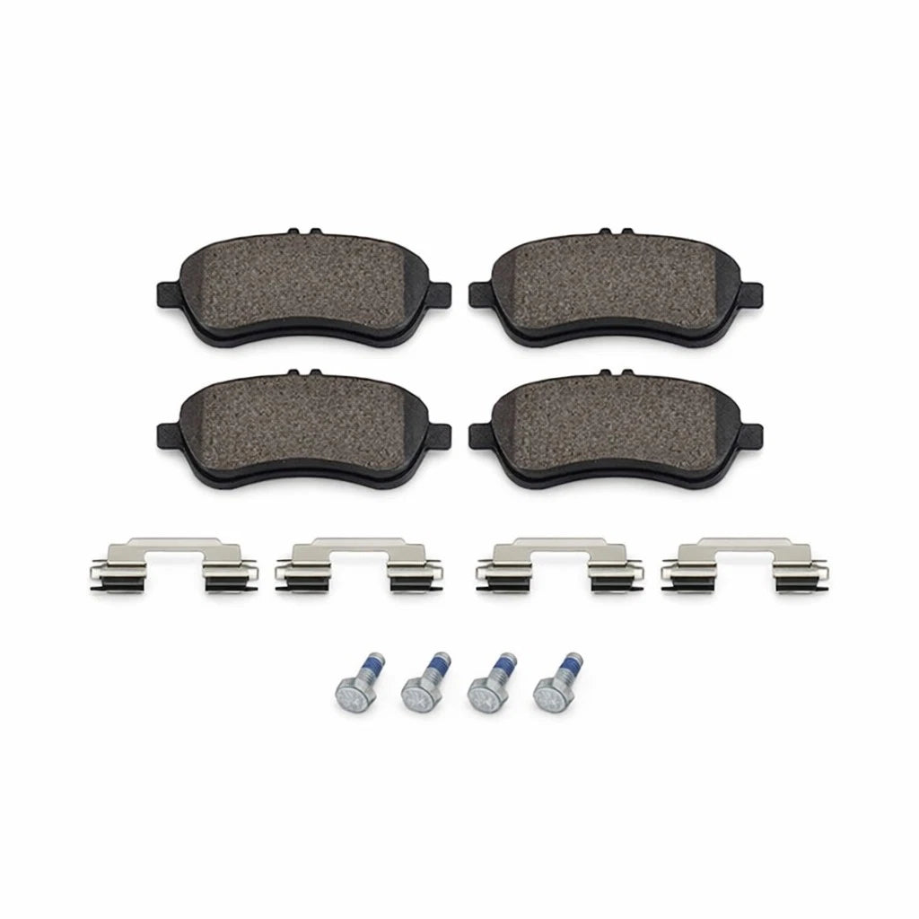 Set of 4 Front Disc Brake Pads for Mercedes-Benz C300, C250 (2015–2019) 0004200905