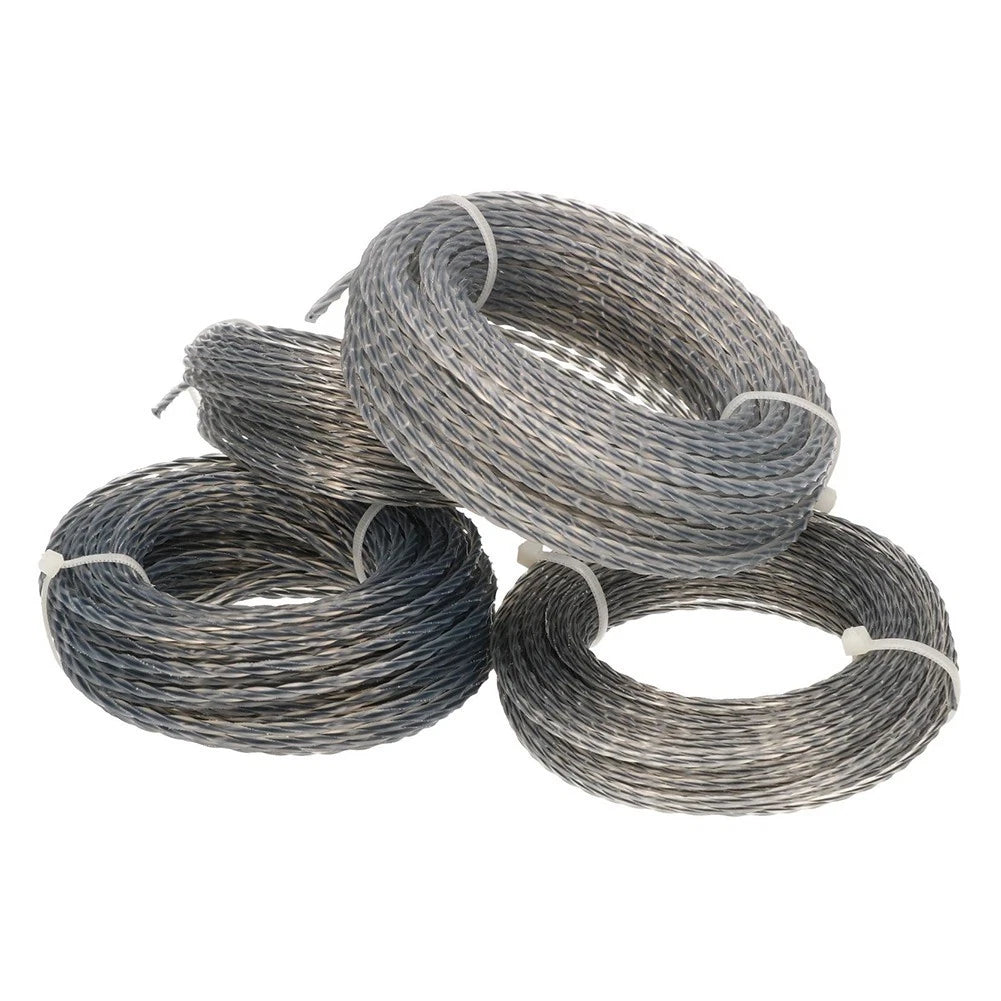 Set of 2 Trimmer Lines 2.0 - 3.0 Mm X 15m for Tool Parts