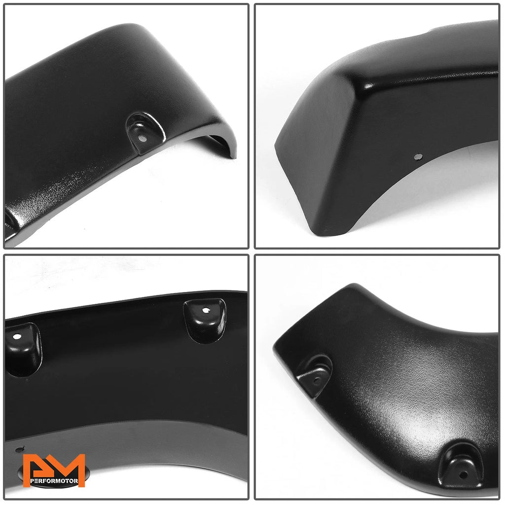 Pocket-Riveted ABS Wheel Fender Flares for Chevy/GMC C/K (1988–1999)
