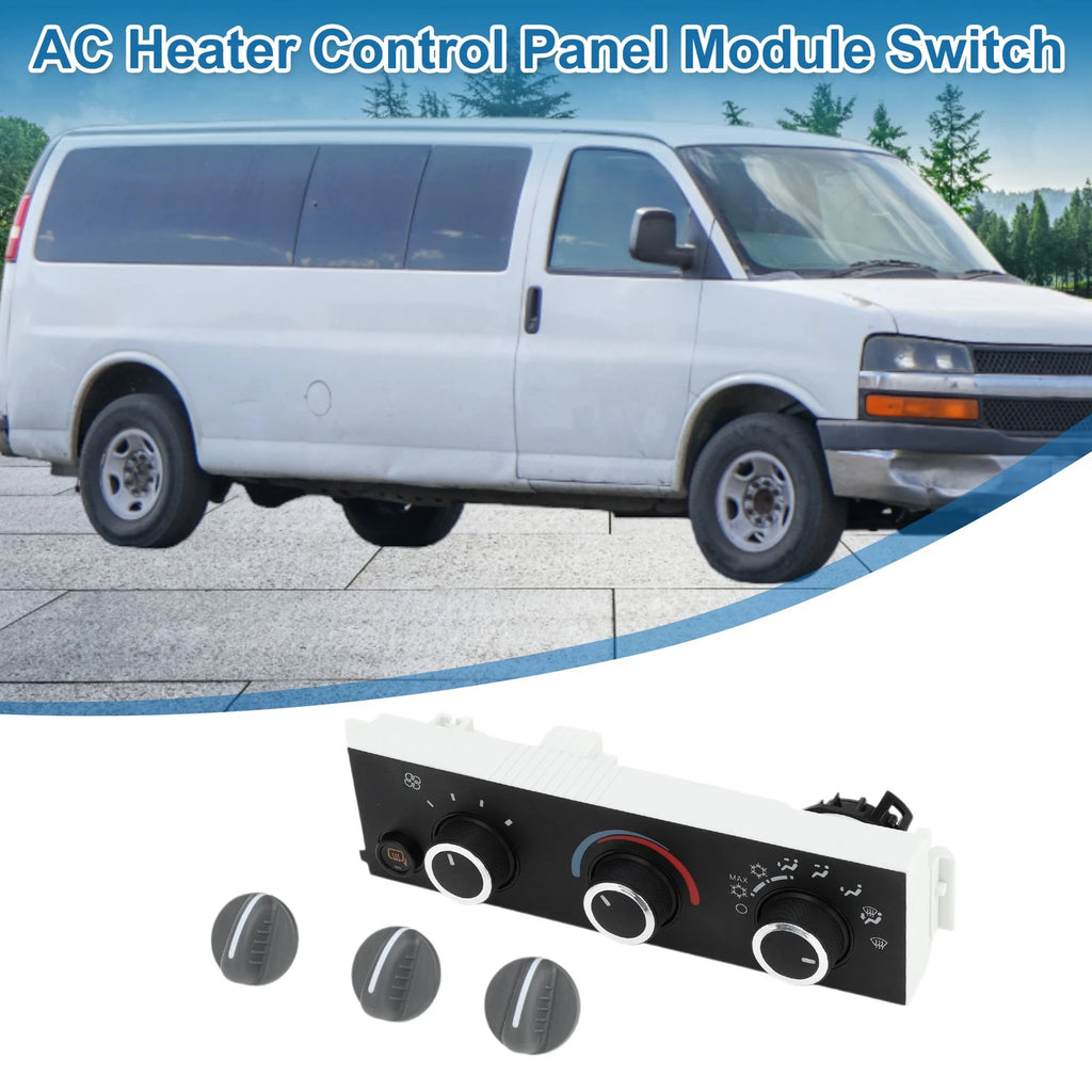 HVAC A/C Heater Climate Control Panel for Chevrolet Express 2500 3500 (2008–2022)