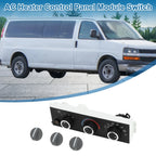 HVAC A/C Heater Climate Control Panel for Chevrolet Express 2500 3500 (2008–2022)