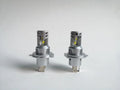 2x H4 LED Headlight Bulb 12V 27W 1900/1500LM 6500K for Cars