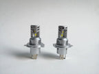 2x H4 LED Headlight Bulb 12V 27W 1900/1500LM 6500K for Cars