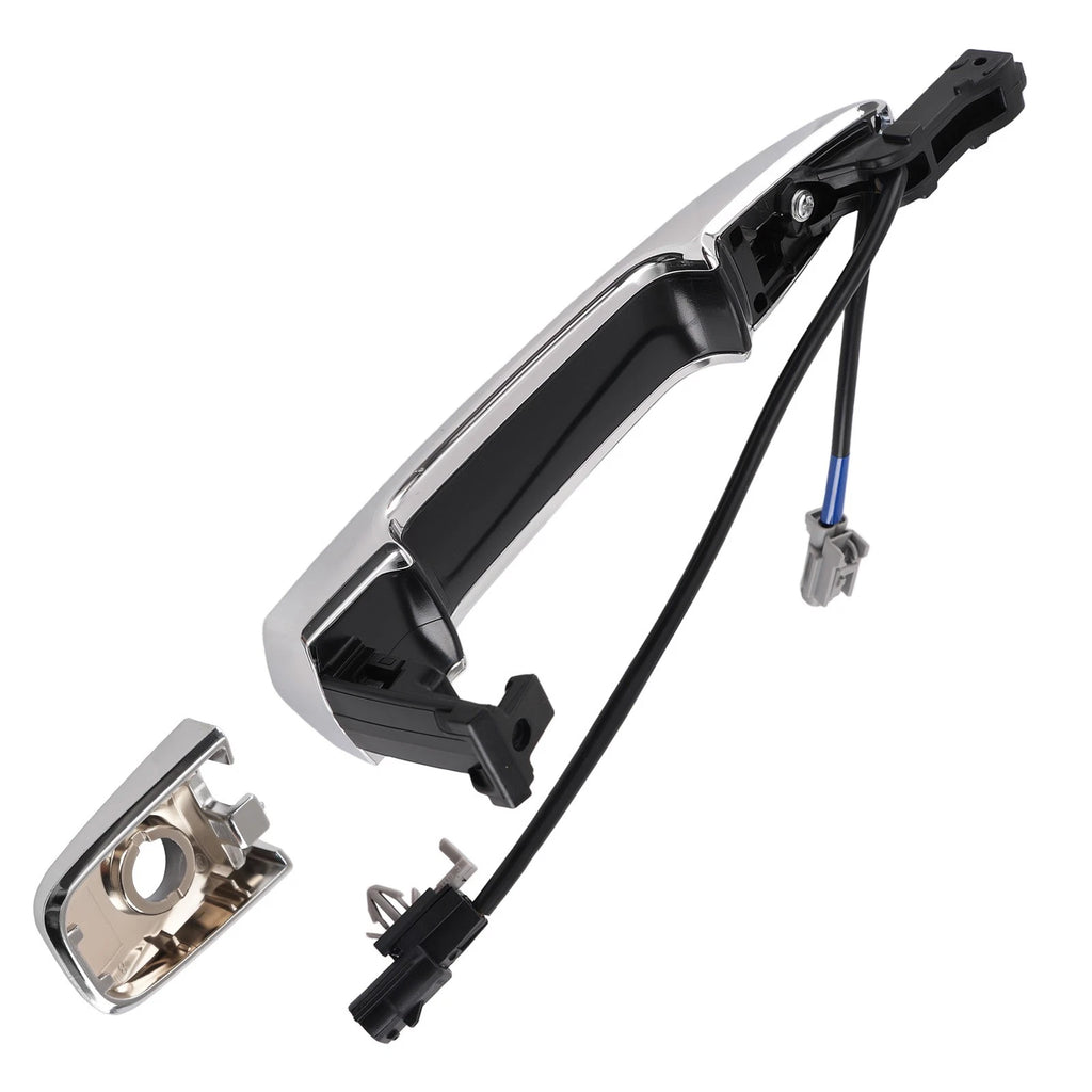 Front Left Door Handle for Nissan Leaf (2011–2017) Silver 806451AA0A